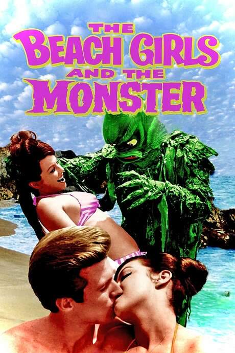 The Beach Girls and the Monster (1965) movie poster