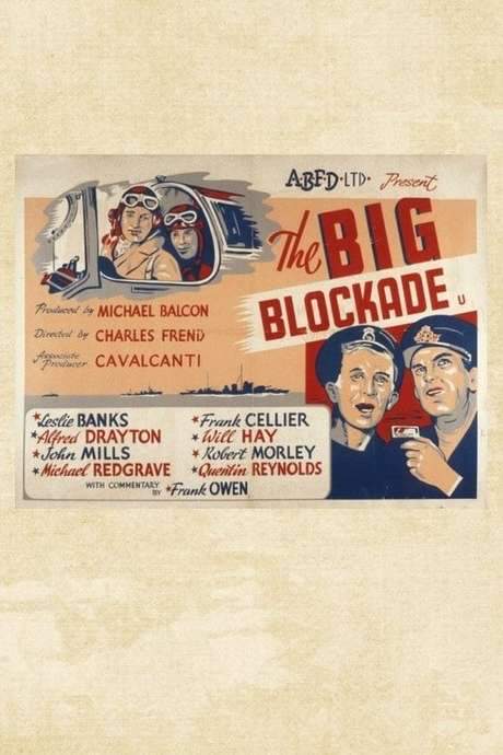 The Big Blockade (1942) movie poster
