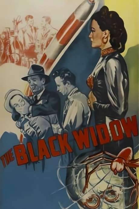 The Black Widow (1947) movie poster