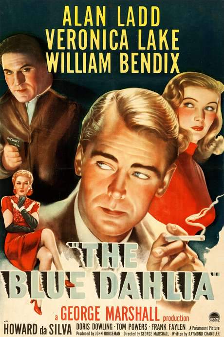 The Blue Dahlia (1946) movie poster
