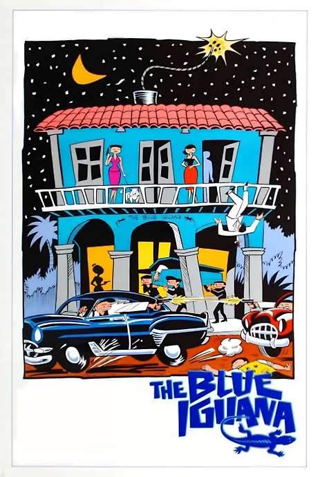 The Blue Iguana (1988) movie poster