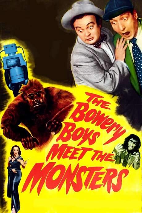 The Bowery Boys Meet the Monsters (1954) movie poster