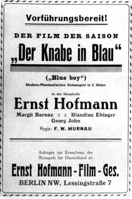 The Boy in Blue (1919) movie poster