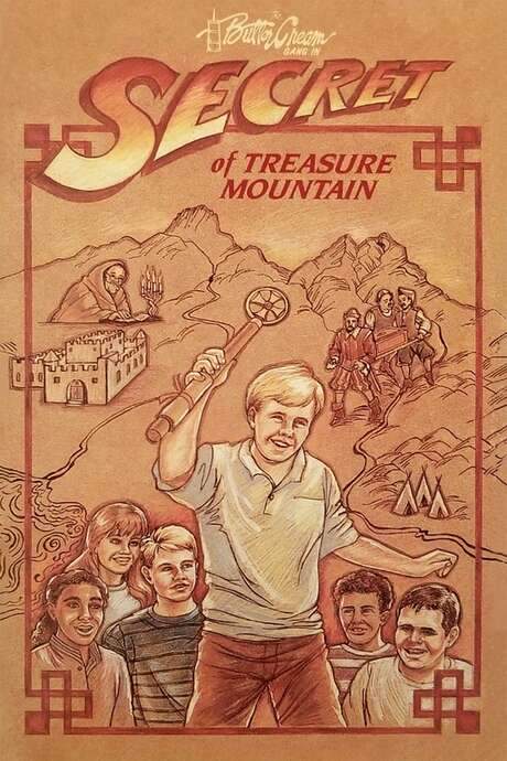 The Buttercream Gang in: Secret of Treasure Mountain (1993) movie poster