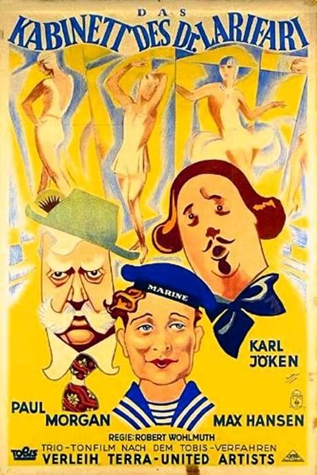 The Cabinet of Dr. Larifari (1930) movie poster