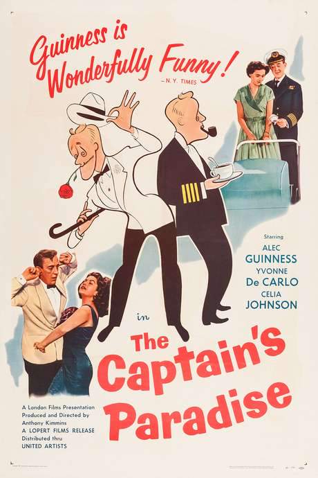 The Captain’s Paradise (1953) movie poster