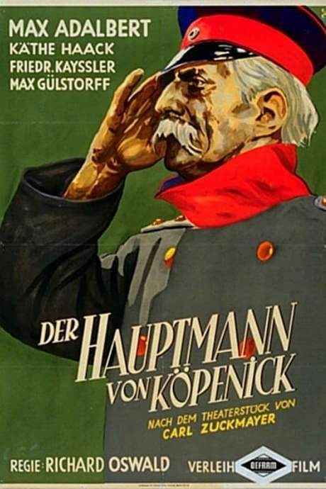 The Captain from Köpenick (1931) movie poster