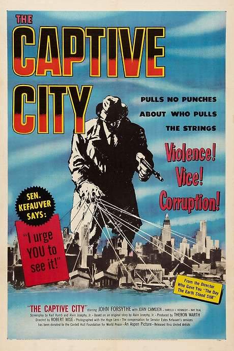 The Captive City (1952) movie poster