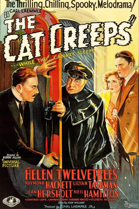 The Cat Creeps (1930) movie poster