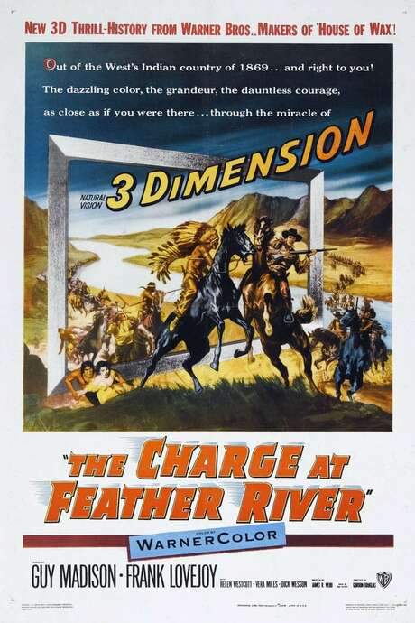 The Charge at Feather River (1953) movie poster