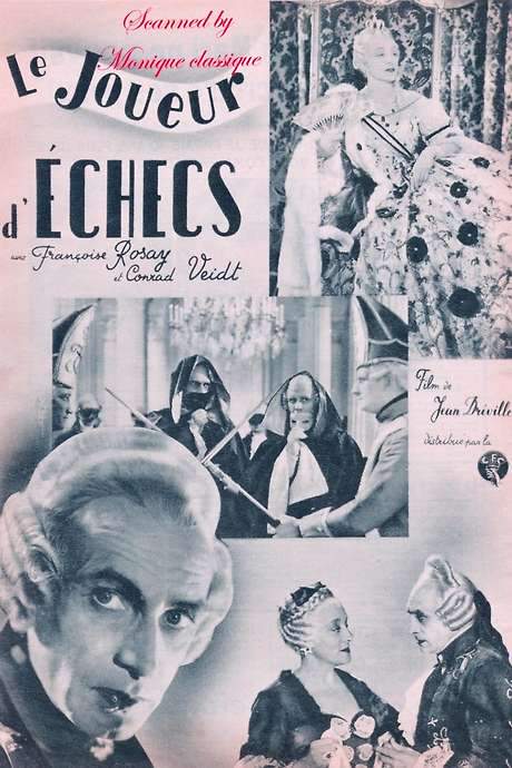 The Chess Player (1938) movie poster