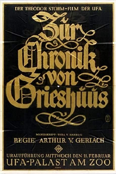 The Chronicles of the Gray House (1925) movie poster