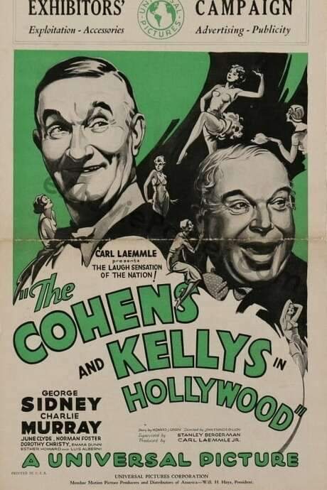 The Cohens and Kellys in Hollywood (1932) movie poster