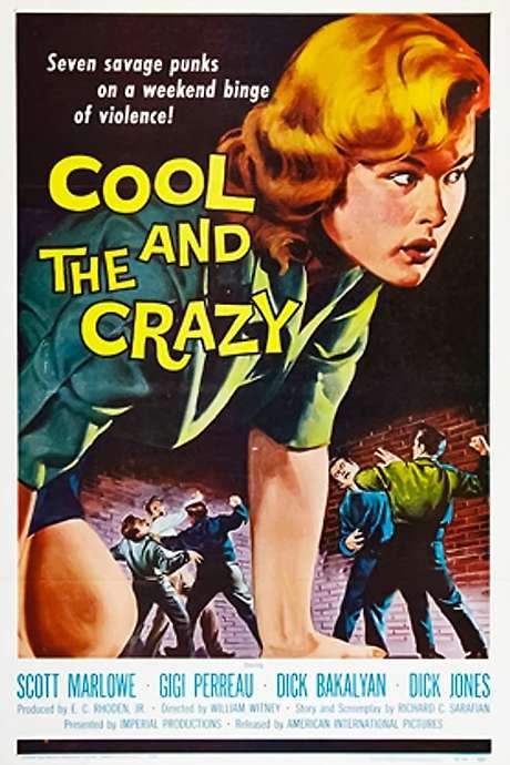The Cool and the Crazy (1958) movie poster