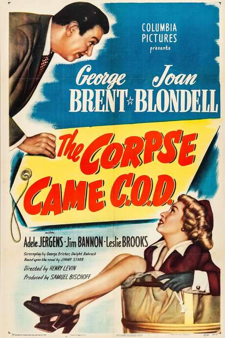 The Corpse Came C.O.D. (1947) movie poster