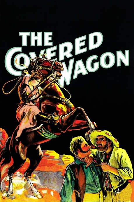 The Covered Wagon (1923) movie poster