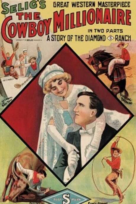 The Cowboy Millionaire (1909) movie poster