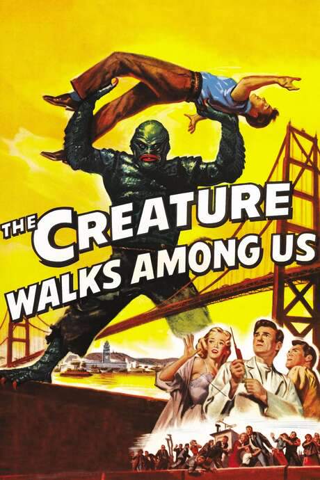 The Creature Walks Among Us (1956) movie poster