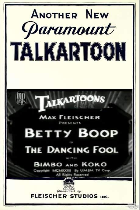 The Dancing Fool (1932) movie poster