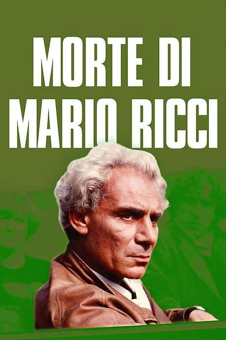 The Death of Mario Ricci (1983) movie poster