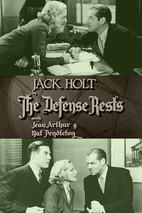 The Defense Rests (1934) movie poster