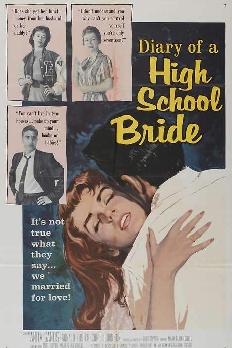The Diary of a High School Bride (1959) movie poster