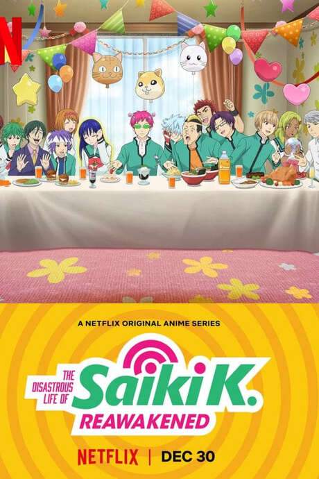 The Disastrous Life of Saiki K.: Reawakened (2019) movie poster