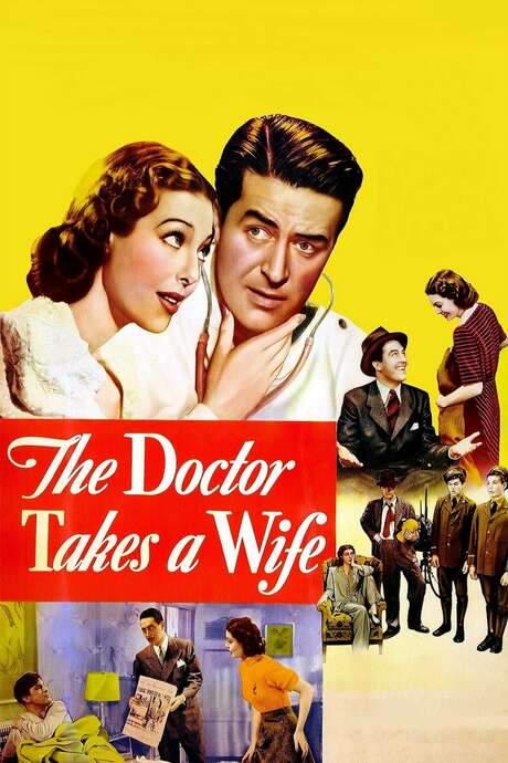 The Doctor Takes a Wife (1940) movie poster