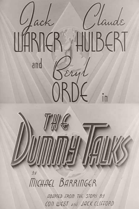 The Dummy Talks (1943) movie poster