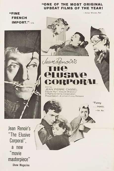 The Elusive Corporal (1962) movie poster