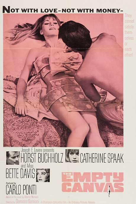 The Empty Canvas (1963) movie poster