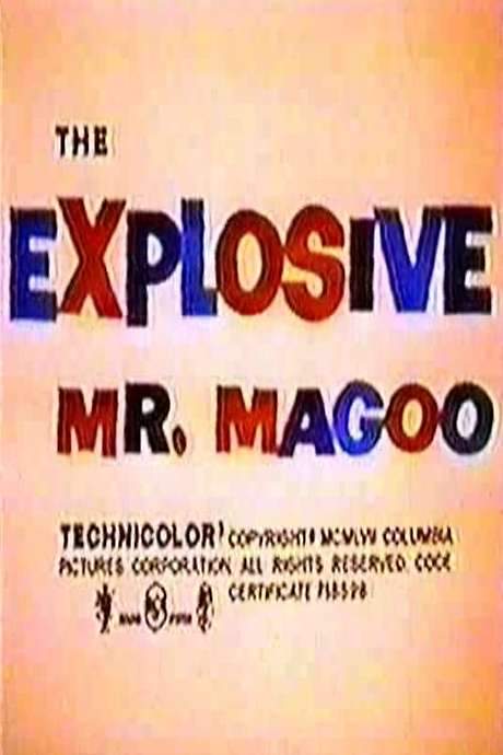 The Explosive Mr. Magoo (1958) movie poster
