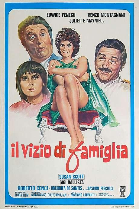 The Family Vice (1975) movie poster