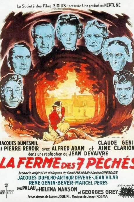 The Farm of Seven Sins (1949) movie poster