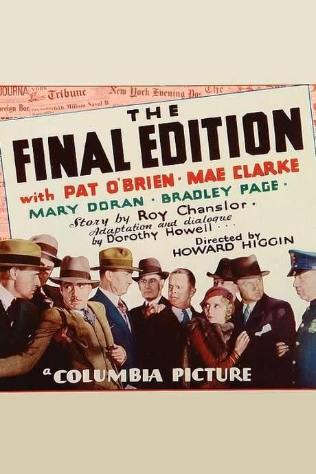 The Final Edition (1932) movie poster