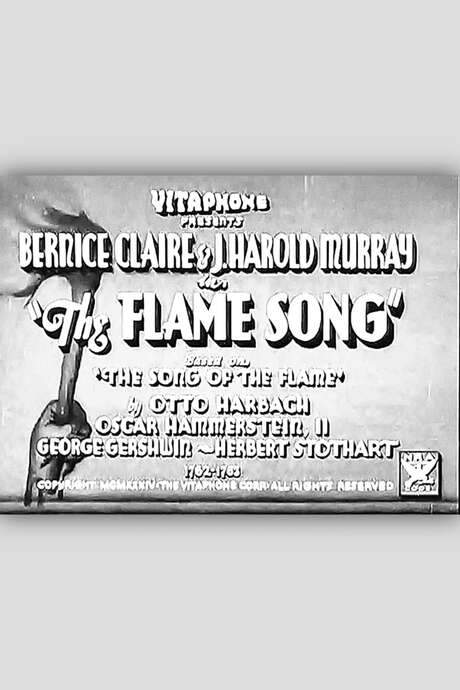 The Flame Song (1934) movie poster