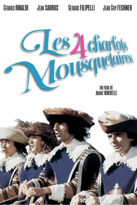 The Four Charlots Musketeers (1974) movie poster