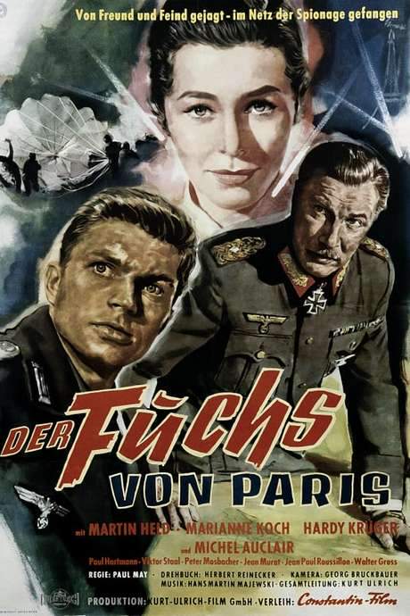 The Fox of Paris (1957) movie poster