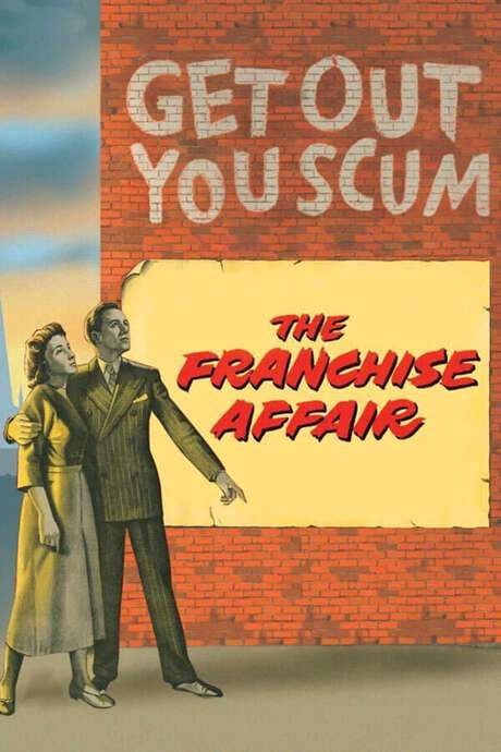 The Franchise Affair (1951) movie poster