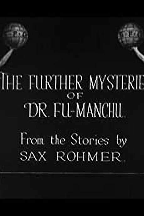 The Further Mysteries of Fu-Manchu (1924) movie poster