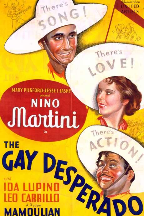 The Gay Desperado (1936) movie poster