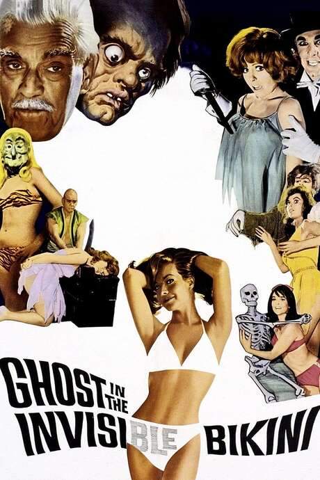 The Ghost in the Invisible Bikini (1966) movie poster