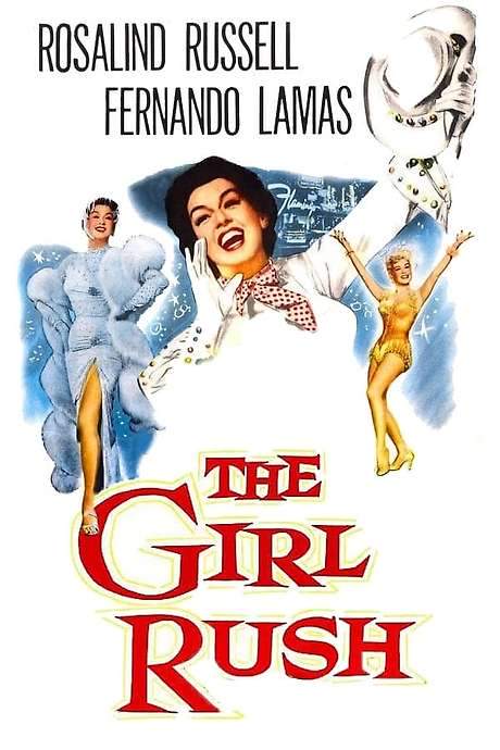 The Girl Rush (1955) movie poster