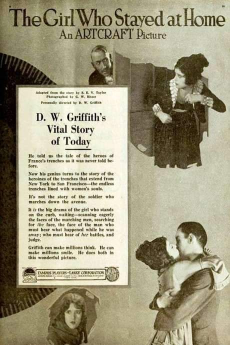 The Girl Who Stayed at Home (1919) movie poster