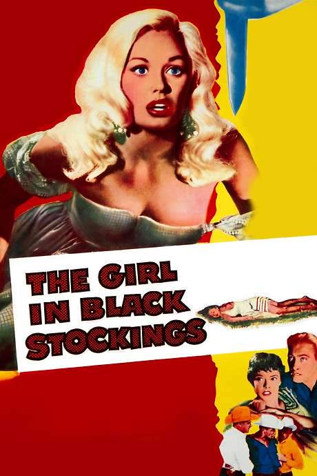 The Girl in Black Stockings (1957) movie poster