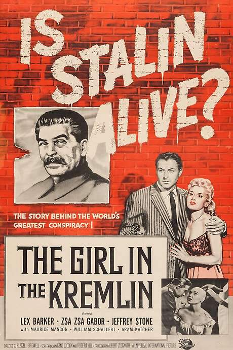 The Girl in the Kremlin (1957) movie poster