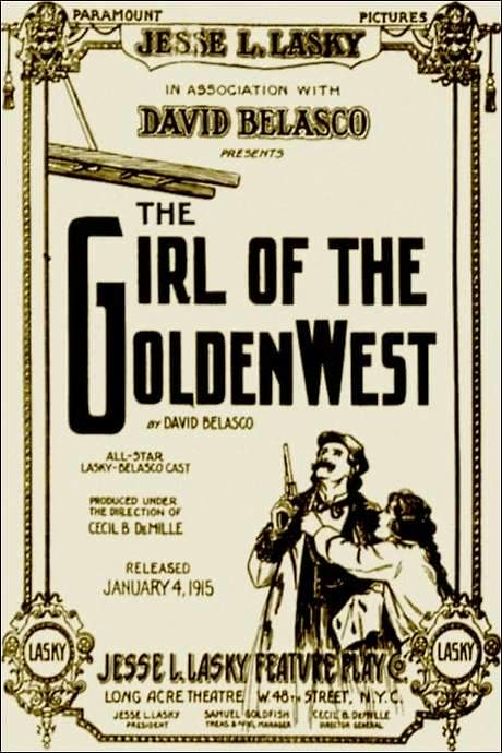 The Girl of the Golden West (1915) movie poster