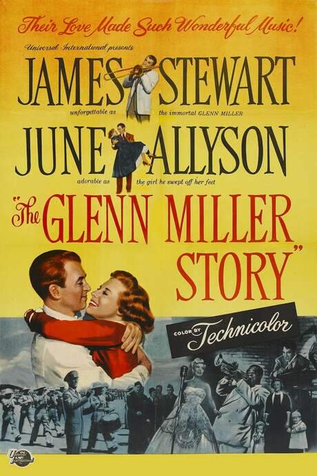 The Glenn Miller Story (1954) movie poster