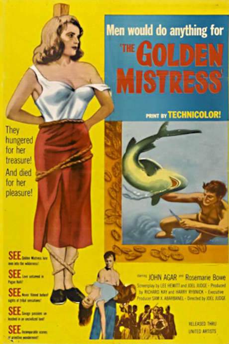 The Golden Mistress (1954) movie poster