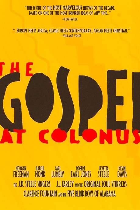 The Gospel at Colonus (1985) movie poster